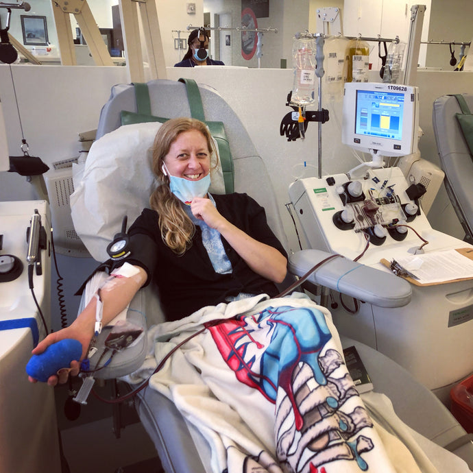 Every Plasma Donation has a Touch of Grey