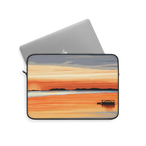 Sunset Harbor Laptop Sleeve