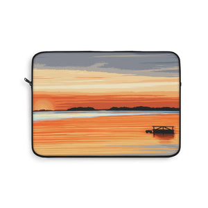 Sunset Harbor Laptop Sleeve