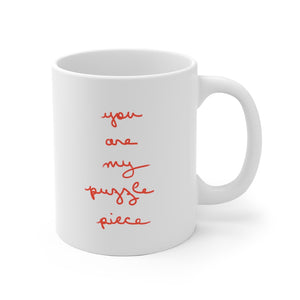 You Are My Puzzle Piece Ceramic Mug